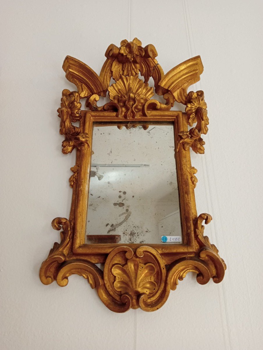 Coppia di specchiere Barocco-Romano-photo-3