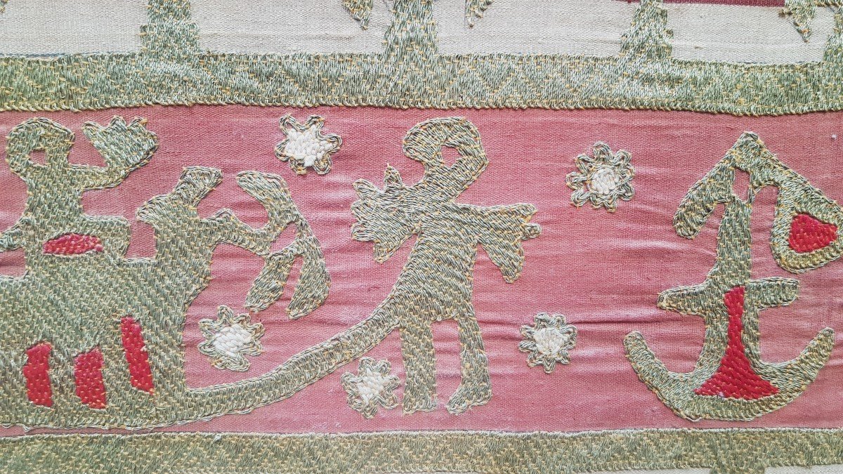 Antico  tapis Sarong di Sumatra-photo-2