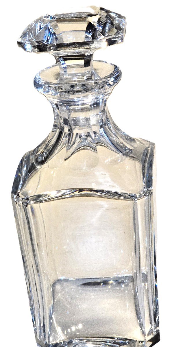 Bottiglia da liquore in cristallo Baccarat modello Harcout