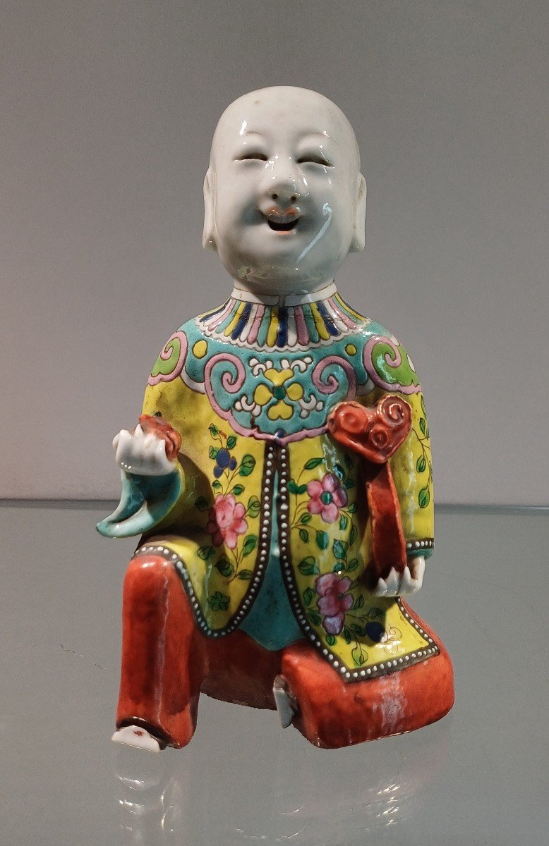 Figura in porcellana, Cina, Qing