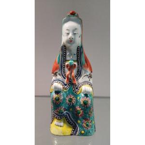 Figura in porcellana, Cina, Qing