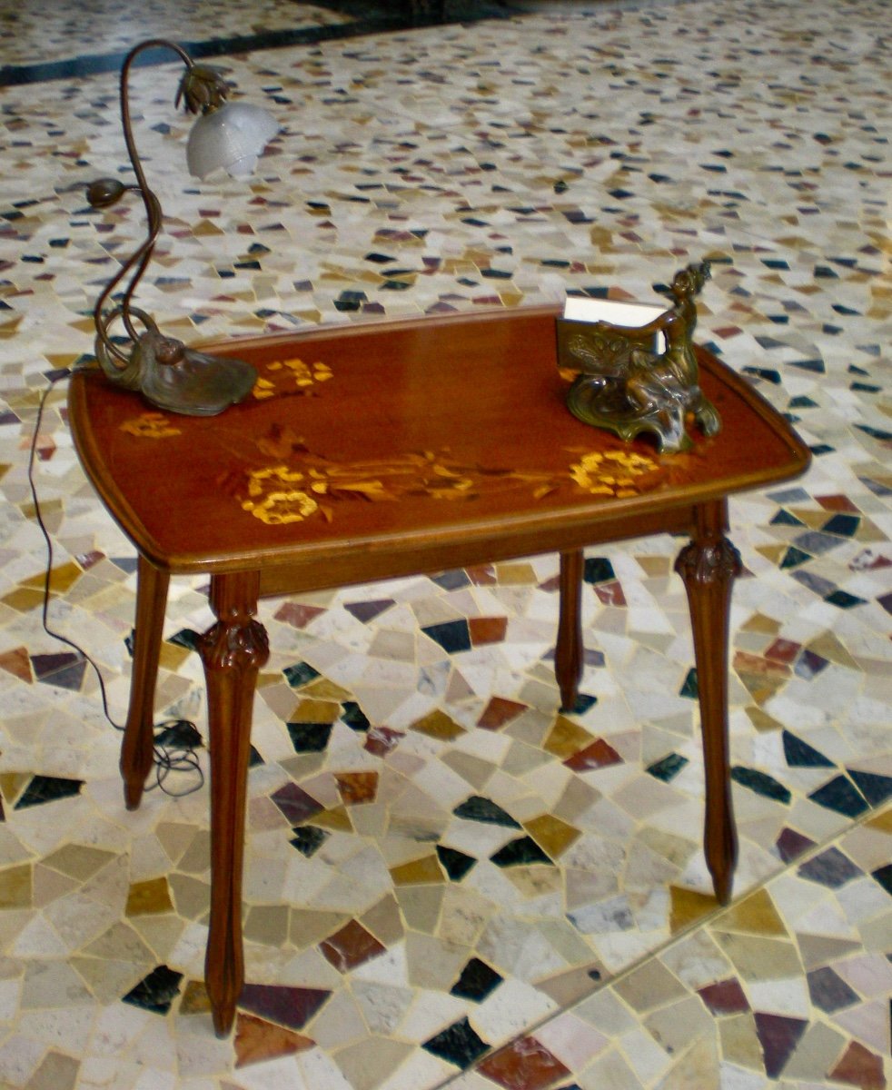 Ombelles- Bureau de dame art nouveau Majorelle