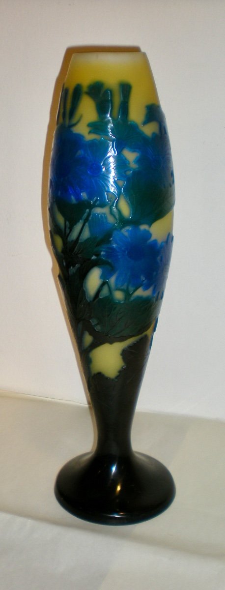 Cineraria- Vaso  art nouveau Gallè