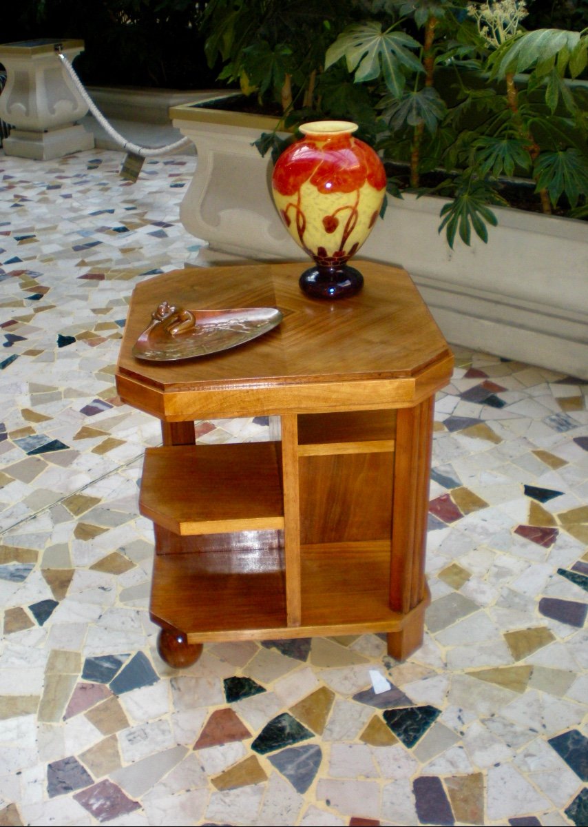 Coffee table/ etagere art dèco-photo-2