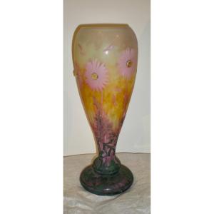 Margherite- Vaso art nouveau Daum Nancy