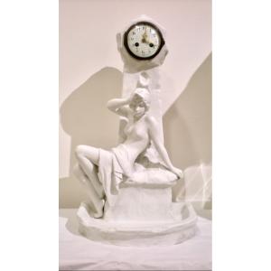 La fontana della giovinezza- Orologio art nouveau Villanis