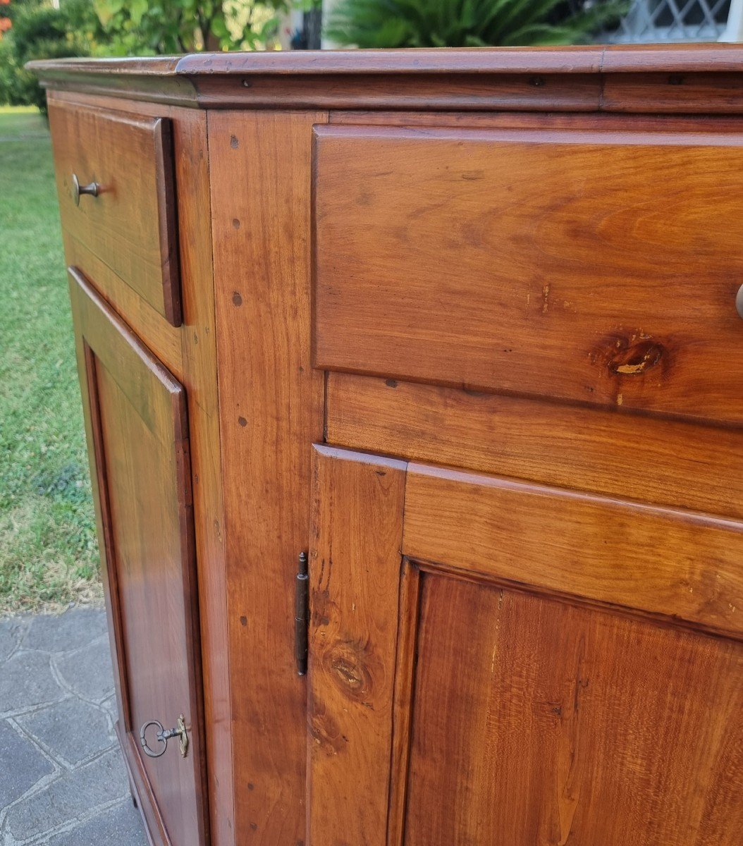 Credenza Scantonata del 1800 Veneta in Ciliegio-photo-5