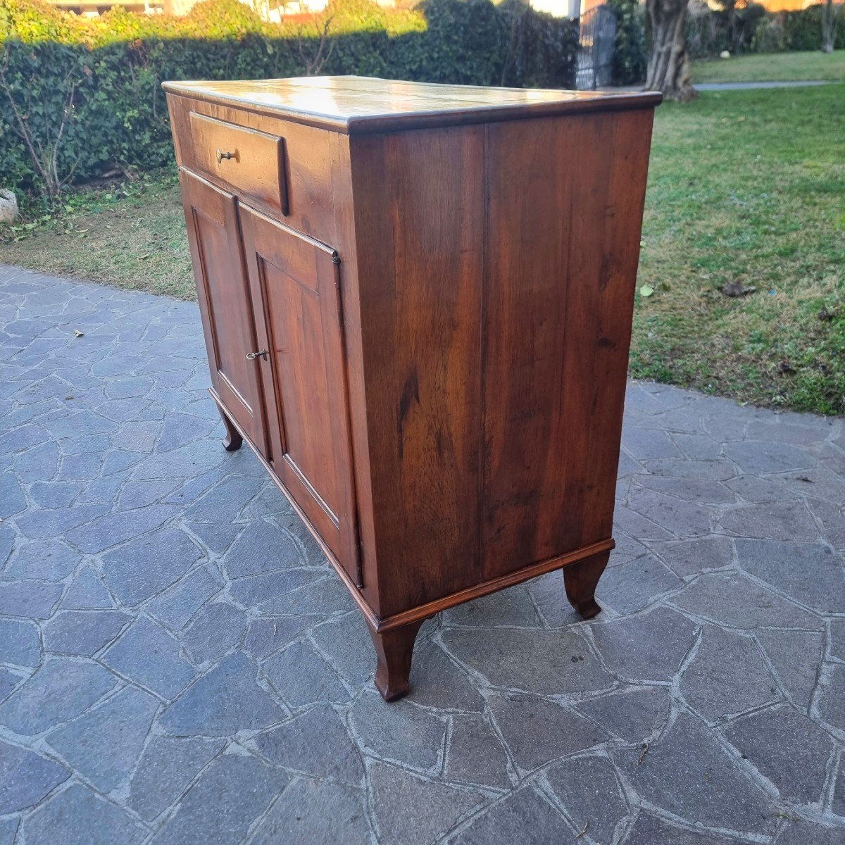 Credenza veneta fine 700 in noce-photo-3