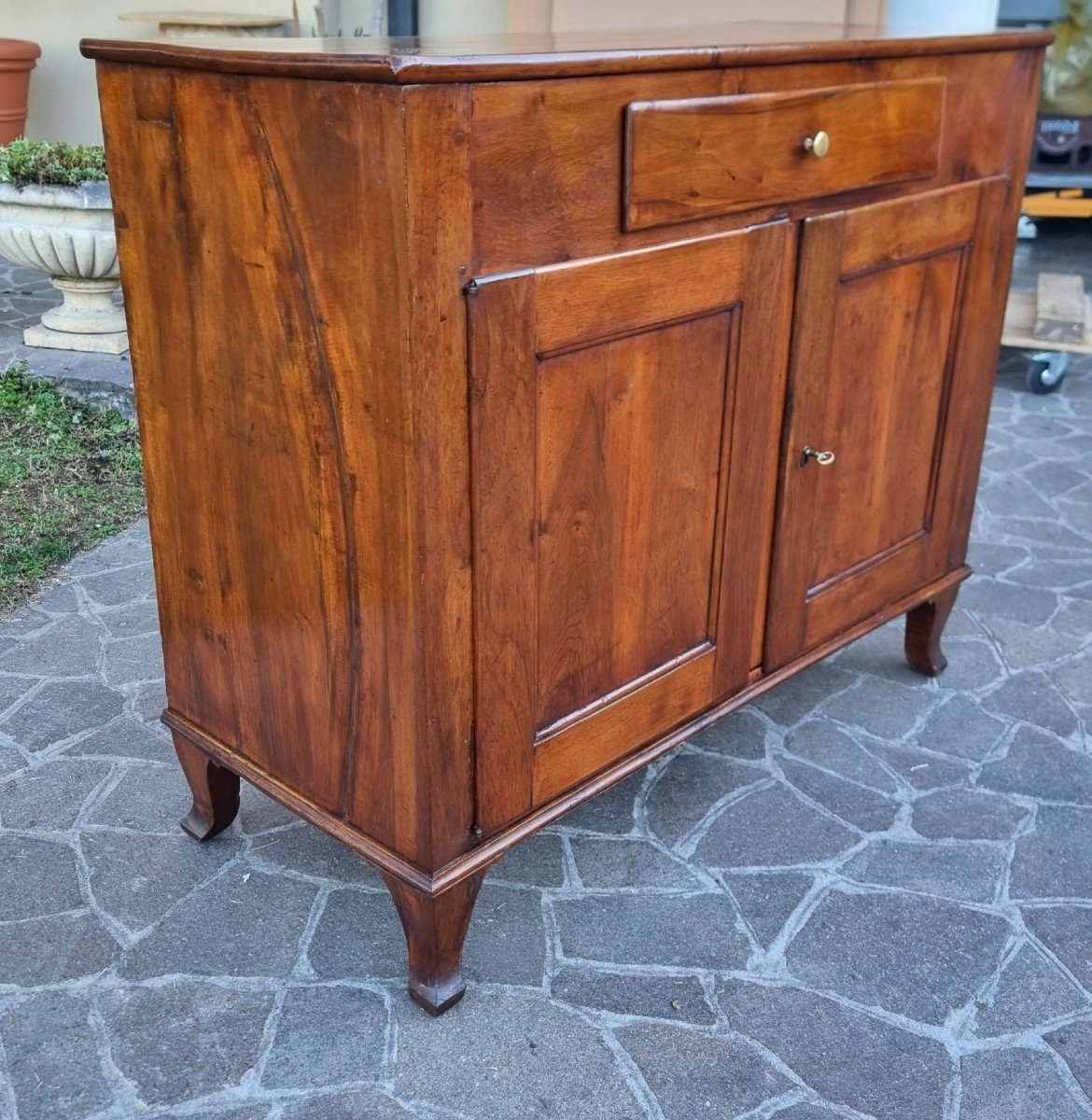 Credenza veneta fine 700 in noce-photo-4