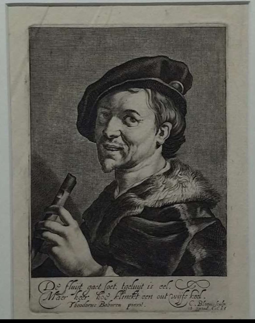 Opera pittorica olio su tela, copia del grande maestro Dirck Van Baburen -photo-3