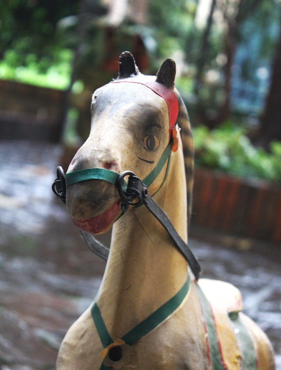 Cavallo a dondolo, prima metà del Novecento-photo-2