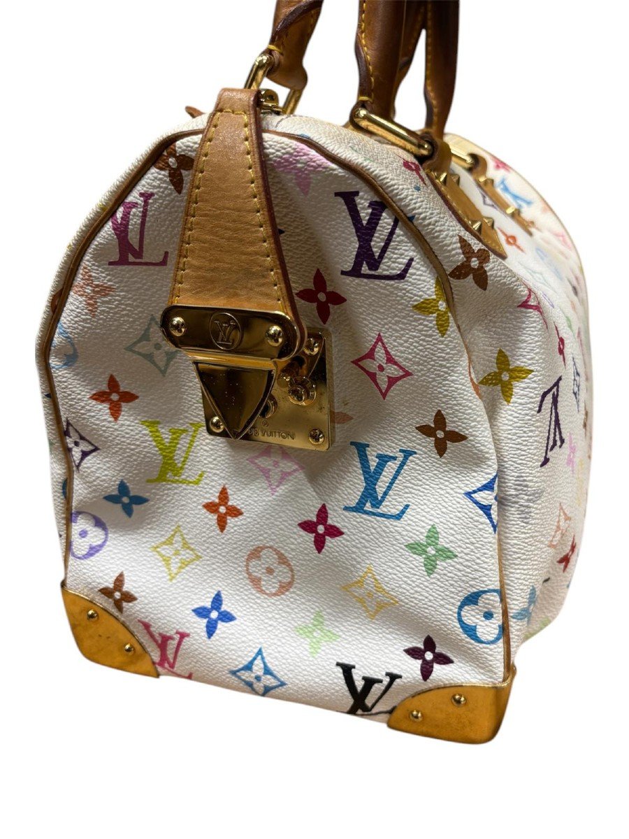 Sublime speedy 30 firmata dalla collaborazione tra Louis Vuitton e Takashi Murakami.-photo-2