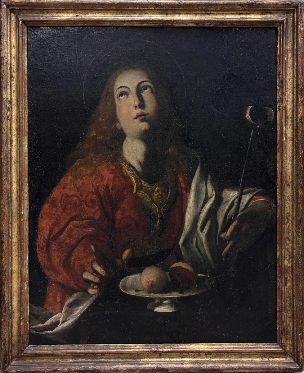 Martirio di Sant'Agata, pittore meridionale del xvii secolo