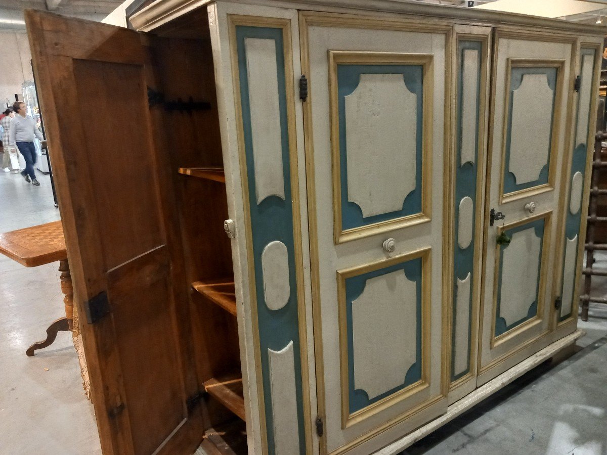 Lacquered sideboard, 17th century, central Italy-photo-5