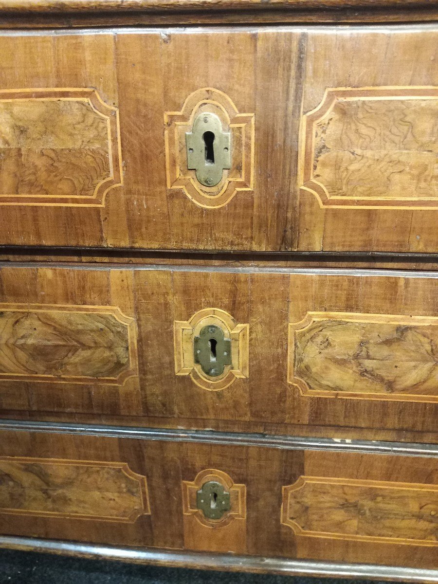 Two Louis XVI chests of drawers-photo-4