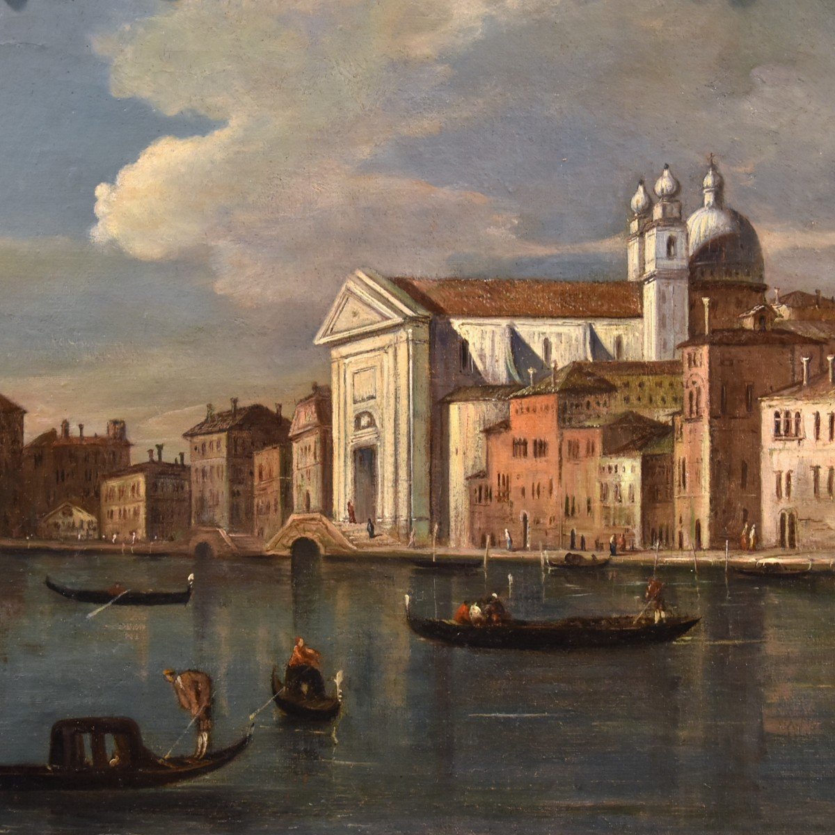 Giacomo Guardi (Venezia, 1764 – 1835), Veduta di Venezia con il Canale della Giudecca-photo-2