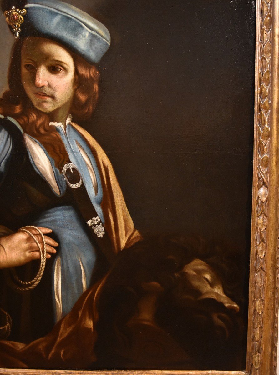 Davide con la testa di Golia, Guido Cagnacci (Santarcangelo 1601 – Vienna 1663), bottega/attrib-photo-3