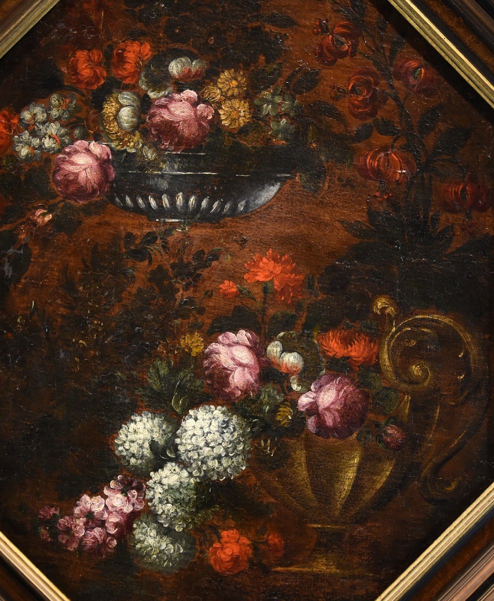 Composizione floreale, Francesca Volò Smiller (Milano, 1657 - 1700) cerchia-photo-4