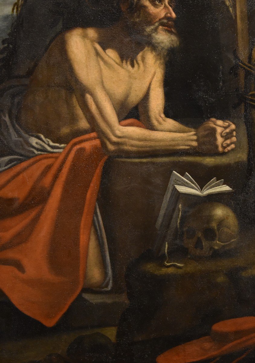 San Girolamo penitente, Hendrick de Somer detto Enrico Fiammingo (Lokeren 1602 - Napoli 1655)-photo-3