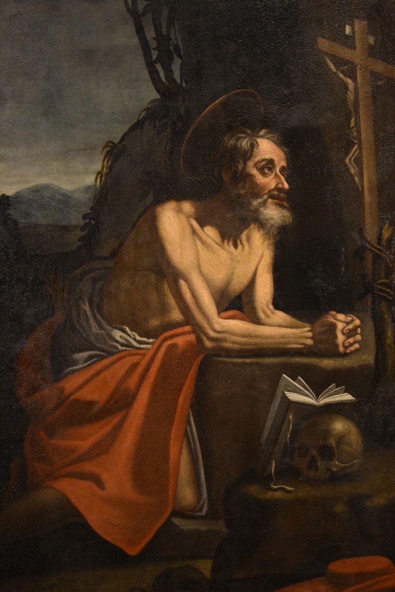 San Girolamo penitente, Hendrick de Somer detto Enrico Fiammingo (Lokeren 1602 - Napoli 1655)-photo-5