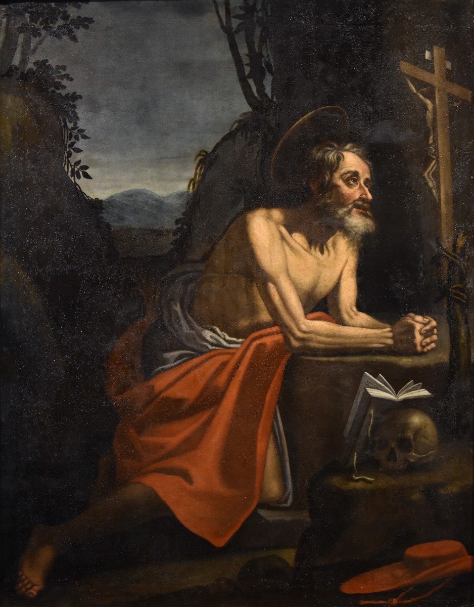 San Girolamo penitente, Hendrick de Somer detto Enrico Fiammingo (Lokeren 1602 - Napoli 1655)