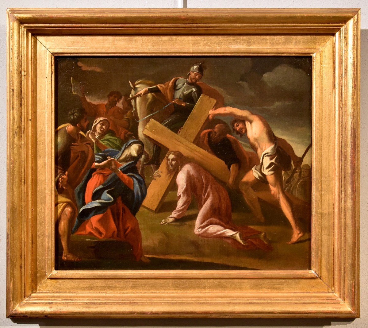 La salita al Calvario, Giovanni Lanfranco (Terenzo, 1582 - Roma, 1647) cerchia-photo-2