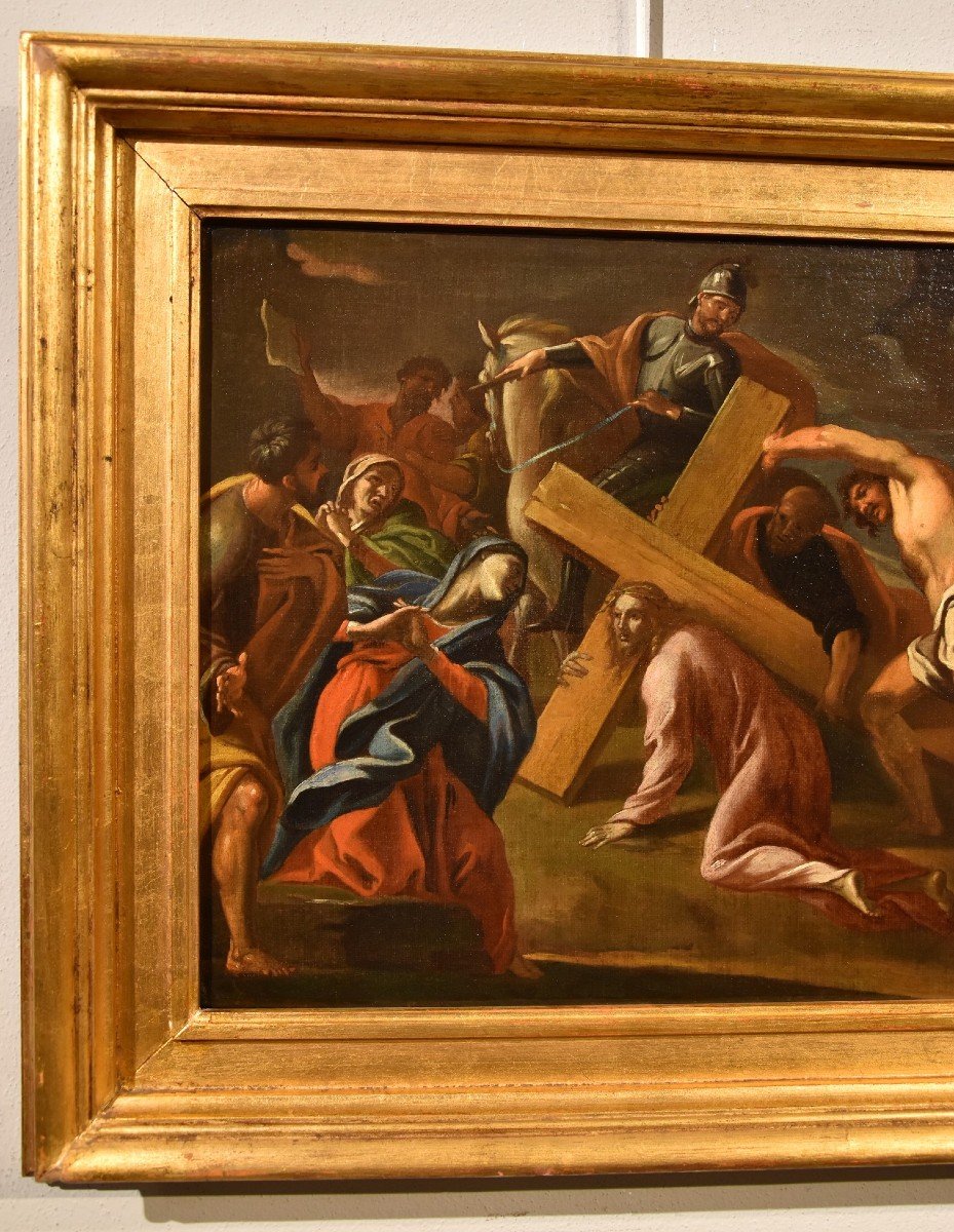 La salita al Calvario, Giovanni Lanfranco (Terenzo, 1582 - Roma, 1647) cerchia-photo-3