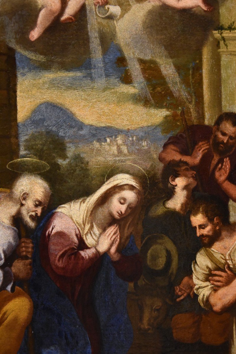 Natività con adorazione dei pastori, Giacinto Gimignani (Pistoia, 1606 - Roma, 1681) bottega -photo-4