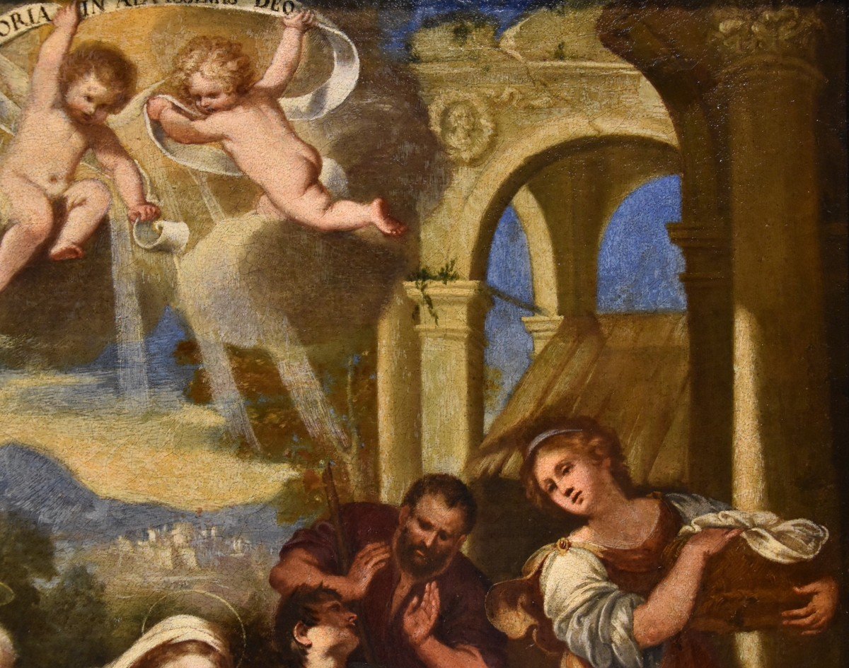 Natività con adorazione dei pastori, Giacinto Gimignani (Pistoia, 1606 - Roma, 1681) bottega -photo-2