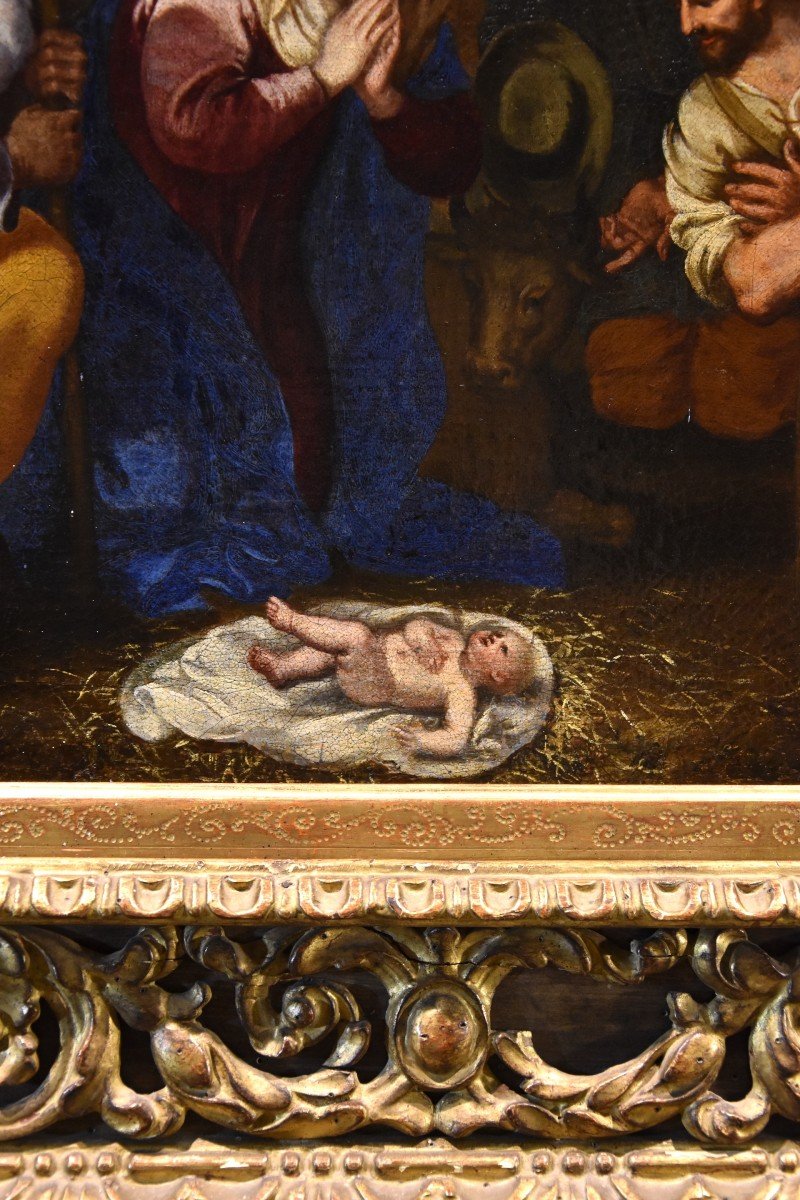 Natività con adorazione dei pastori, Giacinto Gimignani (Pistoia, 1606 - Roma, 1681) bottega -photo-4