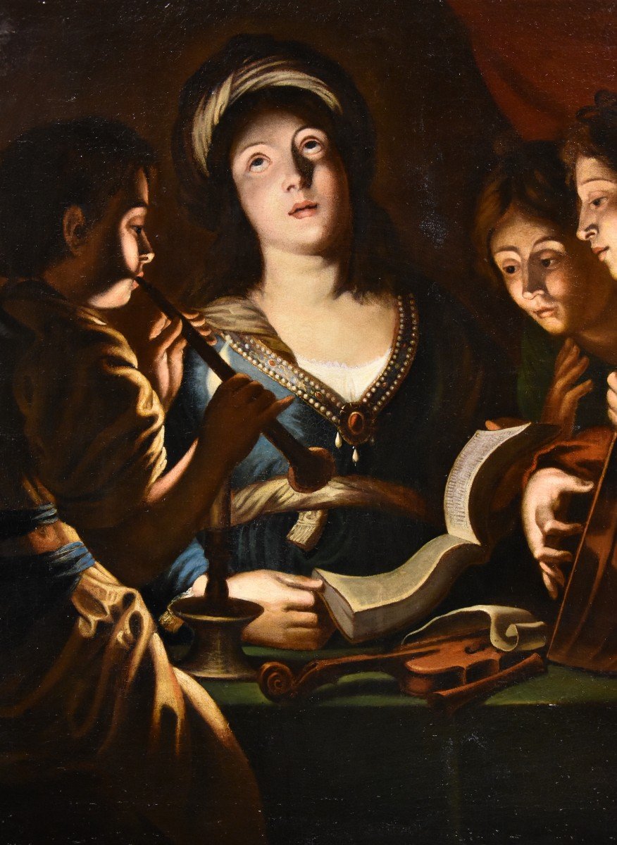 Santa Cecilia e il concerto degli Angeli, Gerard Seghers (Anversa, 1591 – 1651) bottega-photo-1