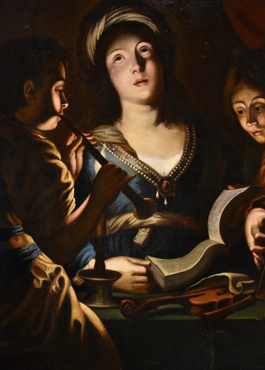 Santa Cecilia e il concerto degli Angeli, Gerard Seghers (Anversa, 1591 – 1651) bottega-photo-3