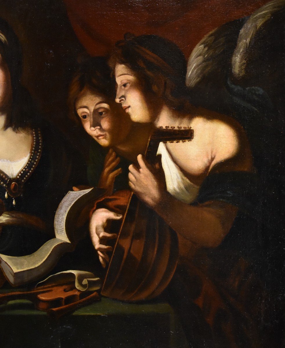 Santa Cecilia e il concerto degli Angeli, Gerard Seghers (Anversa, 1591 – 1651) bottega-photo-4