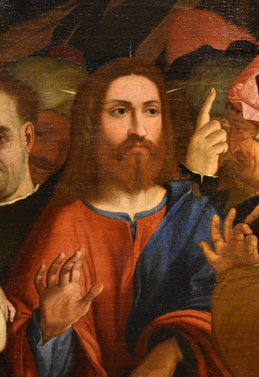 Cristo e l’Adultera, Bottega di Lorenzo Lotto (Venezia, 1480 – Loreto, 1556/1557)-photo-6