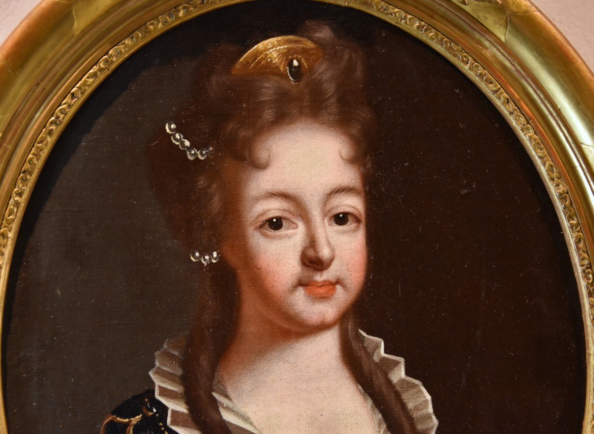 Filippo V, Re di Spagna e Luisa di Savoia, Cerchia di Pierre Gobert (1662 - 1744)-photo-3