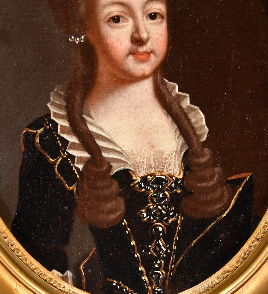 Filippo V, Re di Spagna e Luisa di Savoia, Cerchia di Pierre Gobert (1662 - 1744)-photo-4