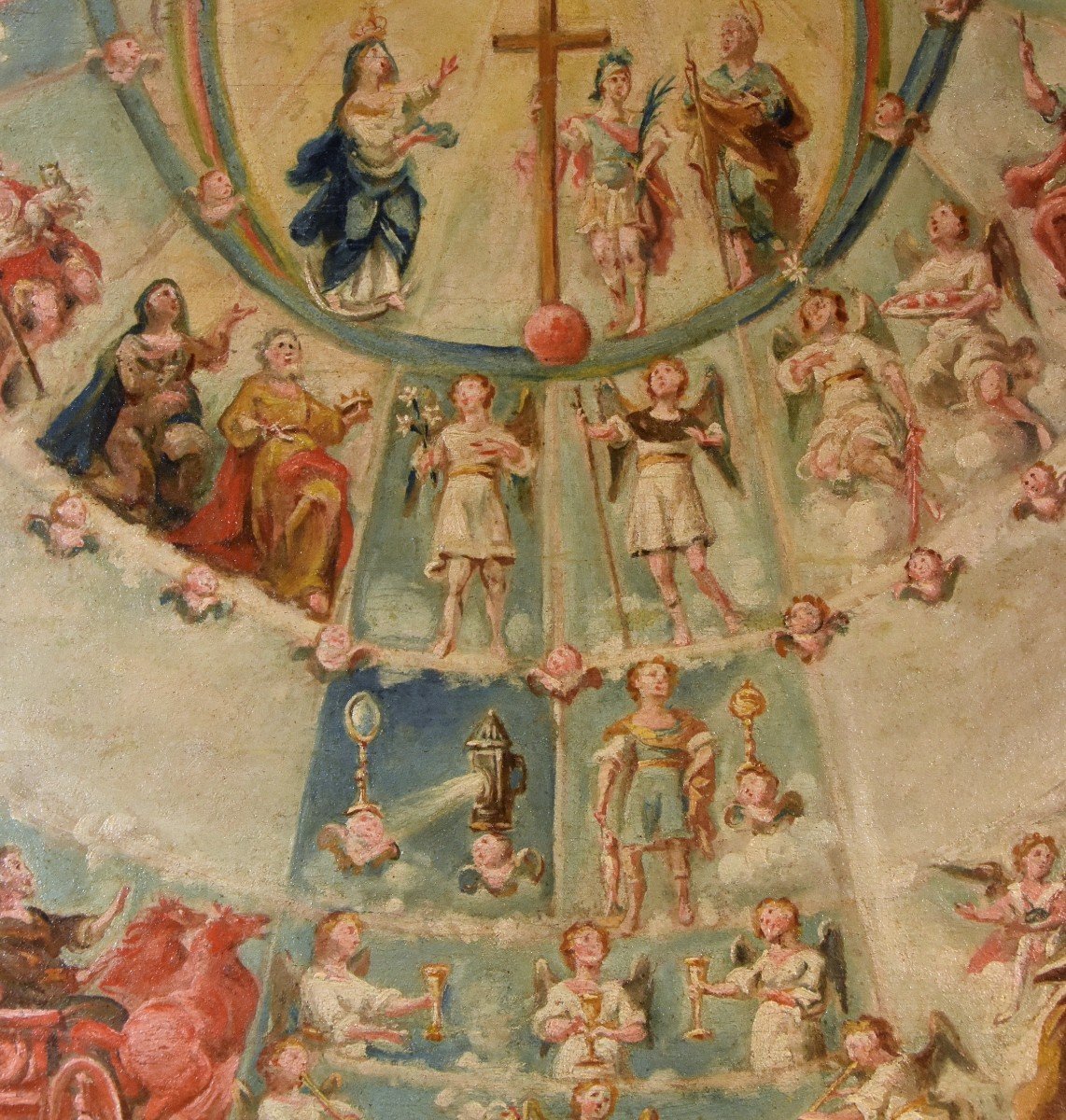 Il Paradiso, Scuola romana del XVII/XVIII secolo-photo-2