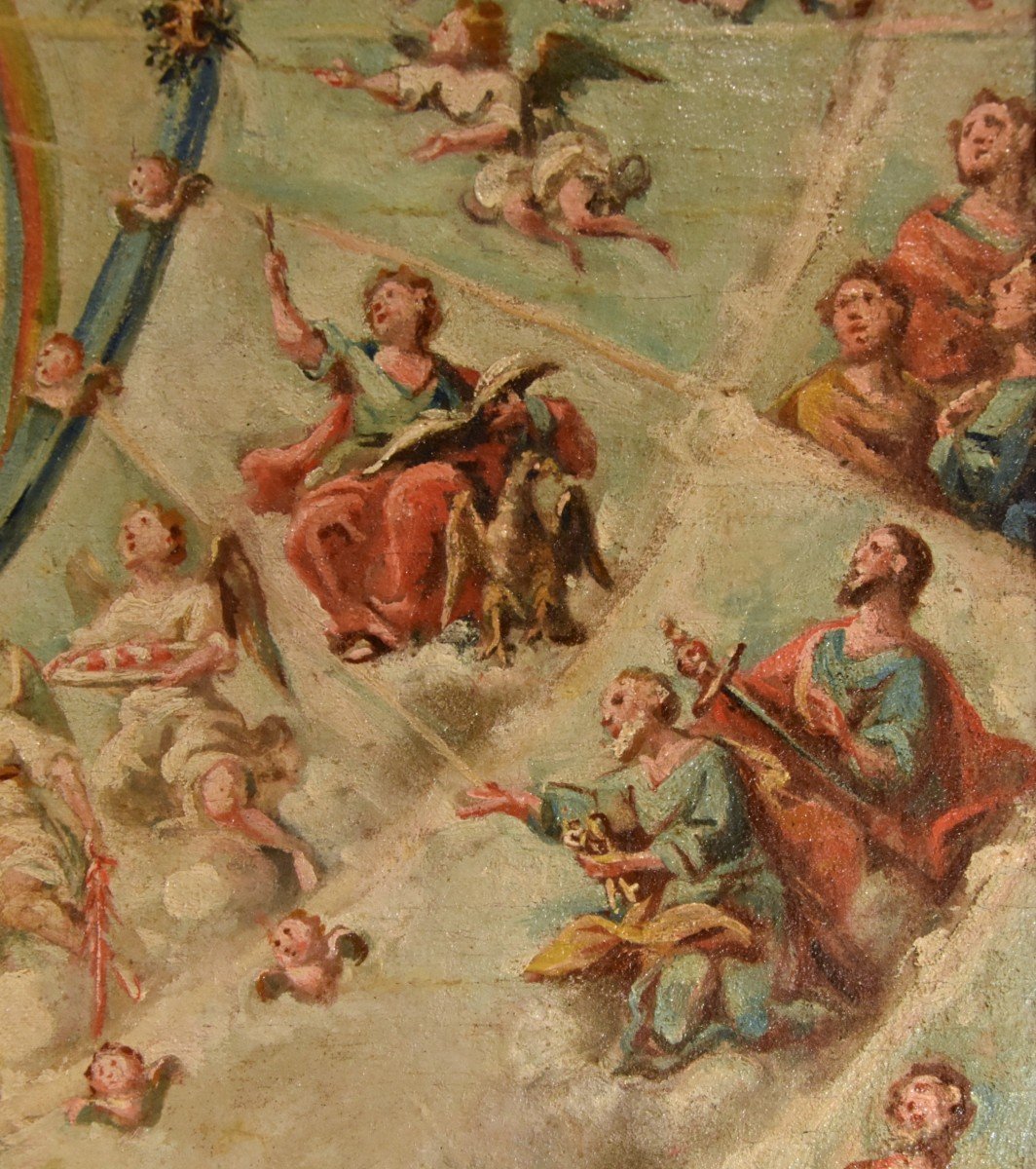 Il Paradiso, Scuola romana del XVII/XVIII secolo-photo-3