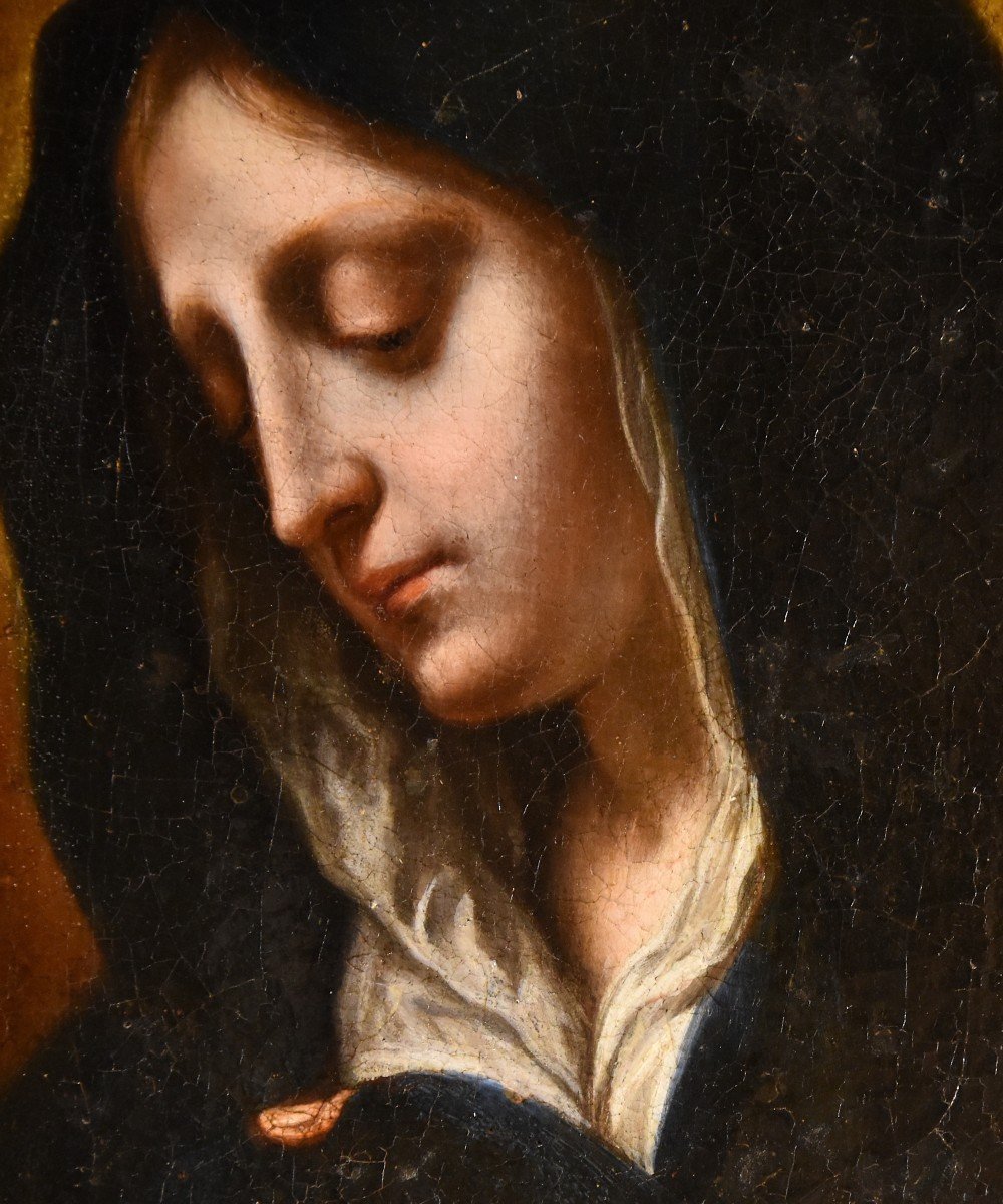 Carlo Dolci (Firenze 1616 - 1686) bottega, Mater dolorosa-photo-3