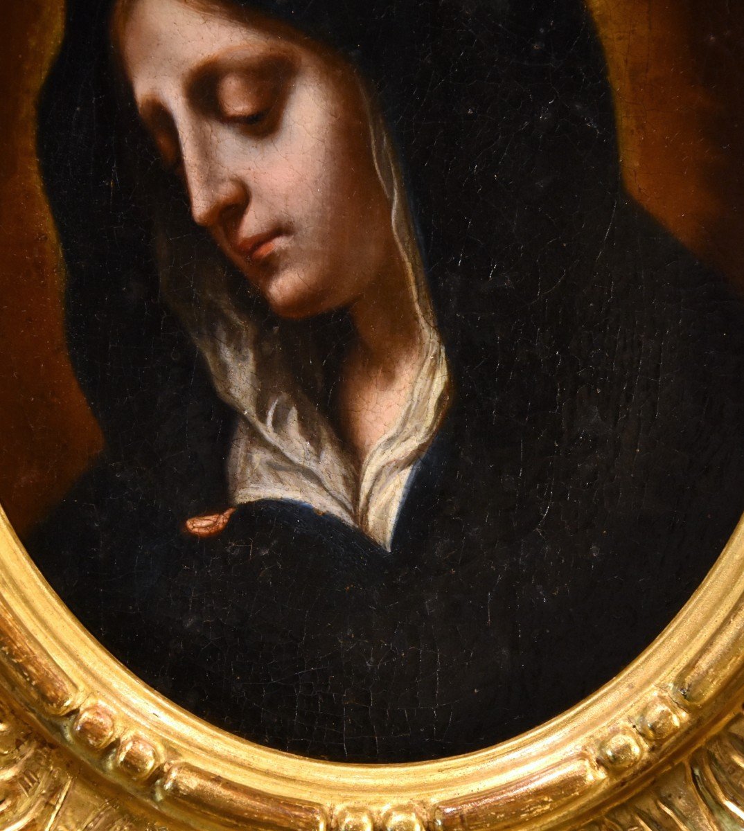 Carlo Dolci (Firenze 1616 - 1686) bottega, Mater dolorosa-photo-3