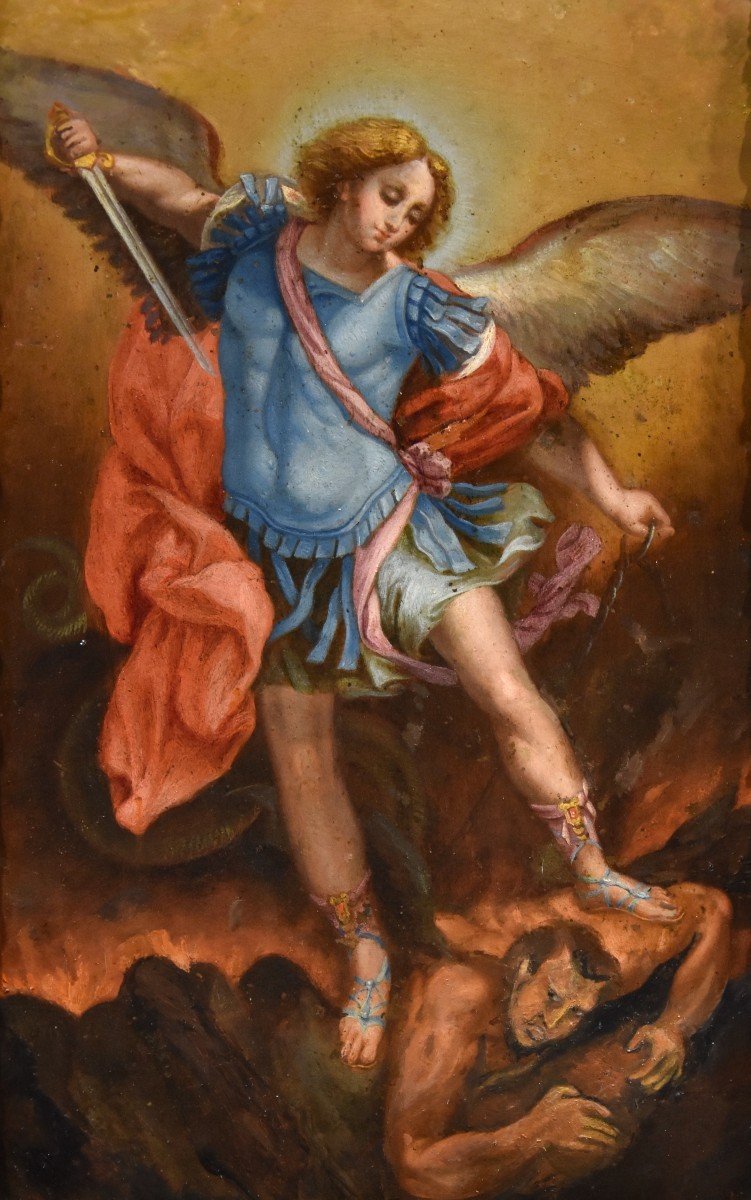 San Michele Arcangelo, Da Guido Reni (Bologna 1575 - 1642)-photo-8