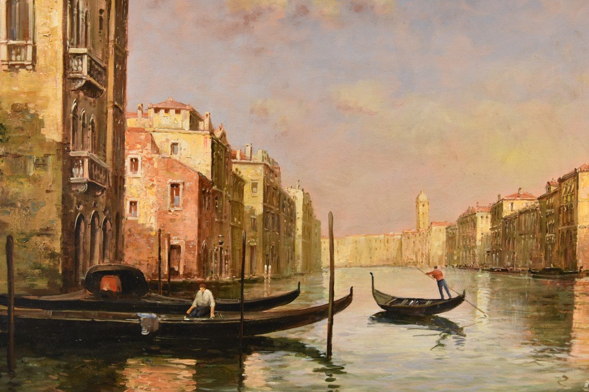 Veduta di Venezia con il Canal Grande, Antoine Bouvard (L’Isere 1875 - Parigi 1957)-photo-4