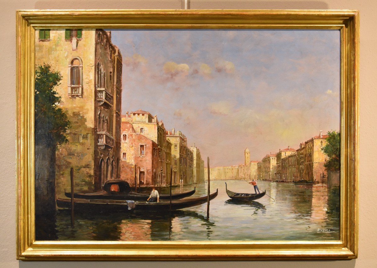 Veduta di Venezia con il Canal Grande, Antoine Bouvard (L’Isere 1875 - Parigi 1957)-photo-2