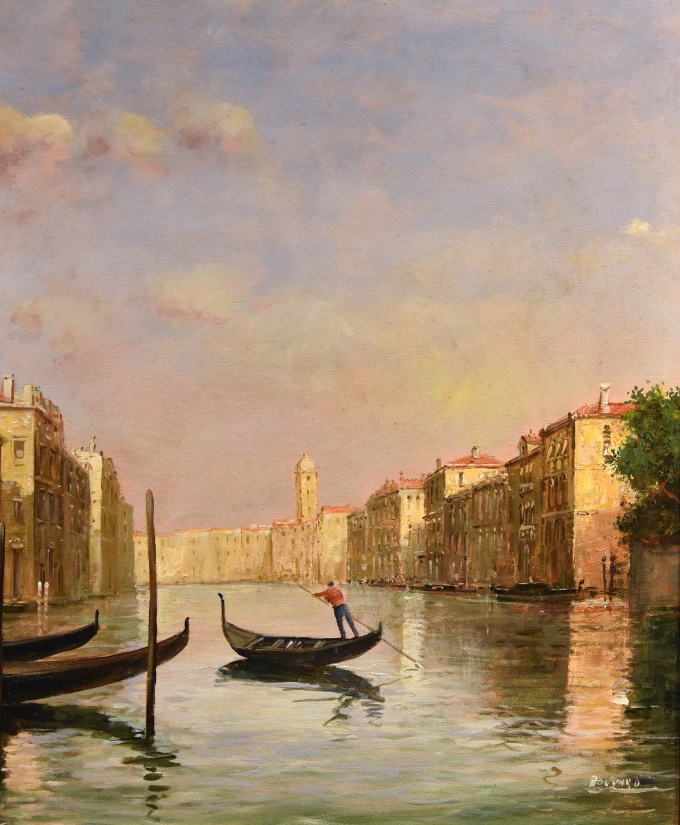 Veduta di Venezia con il Canal Grande, Antoine Bouvard (L’Isere 1875 - Parigi 1957)-photo-2