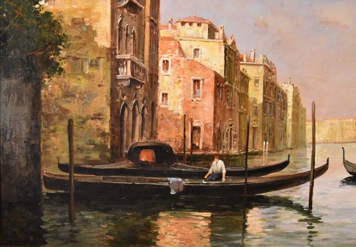 Veduta di Venezia con il Canal Grande, Antoine Bouvard (L’Isere 1875 - Parigi 1957)-photo-7