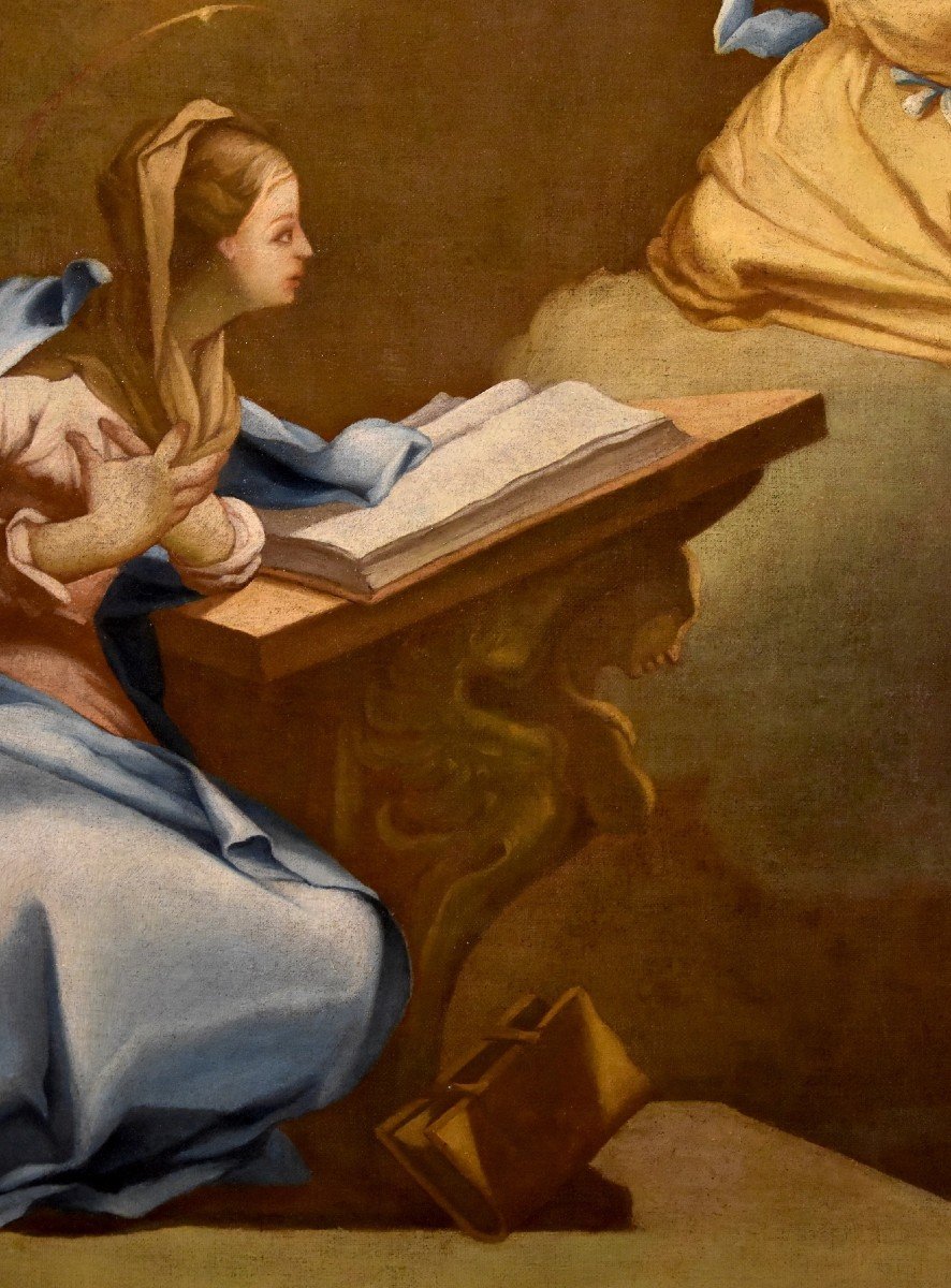 L’Annunciazione, Paolo De Matteis (Naples 1662 - Napoli, 1728) Cerchia di -photo-2