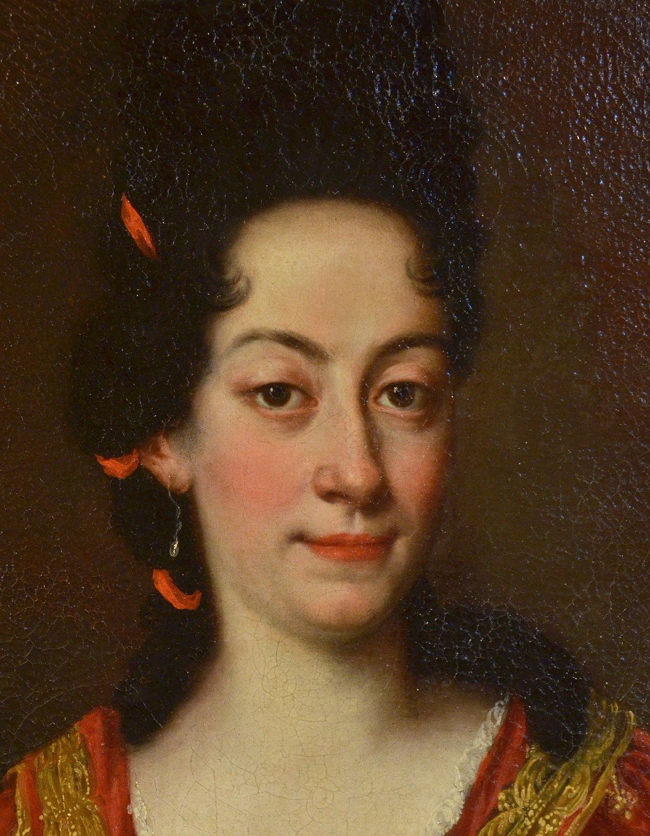 Ritratto di nobile gentildonna, Giovanni Maria delle Piane (Genova 1670 - 1745)-photo-4