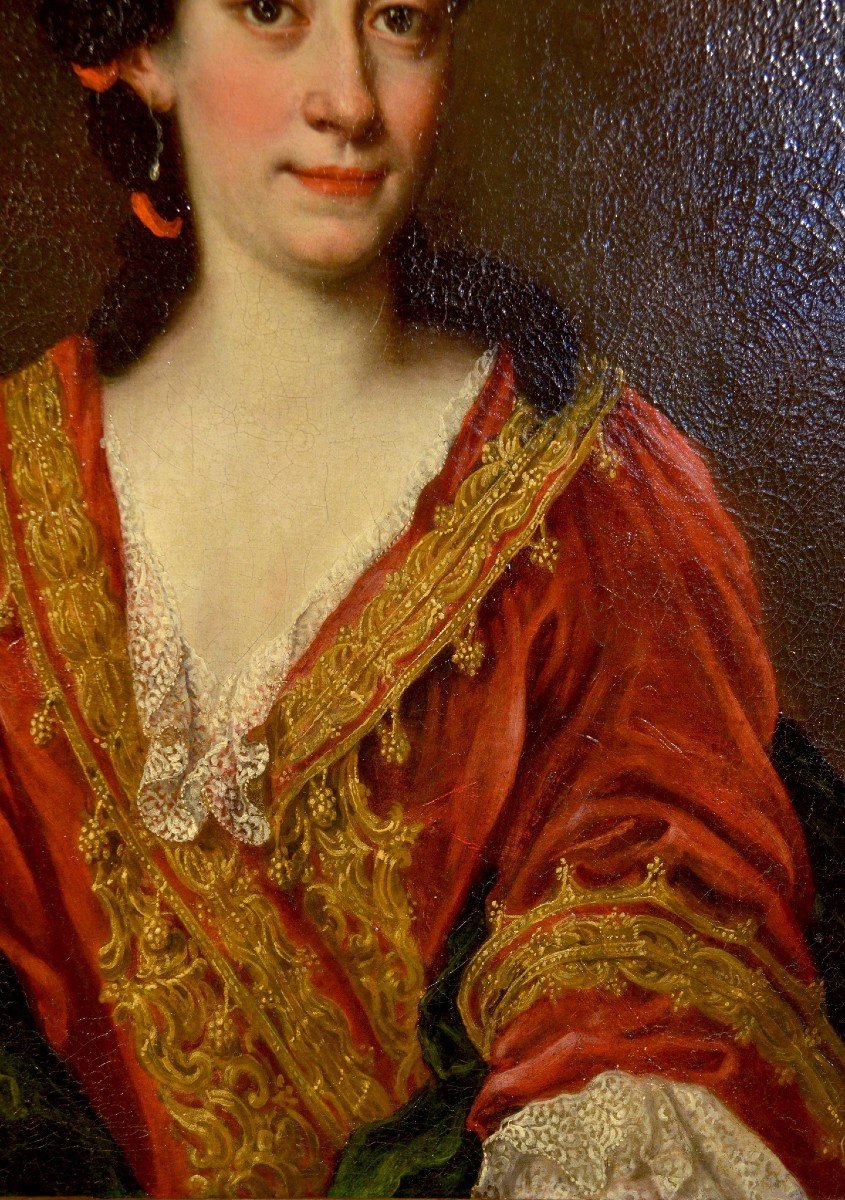 Ritratto di nobile gentildonna, Giovanni Maria delle Piane (Genova 1670 - 1745)-photo-6