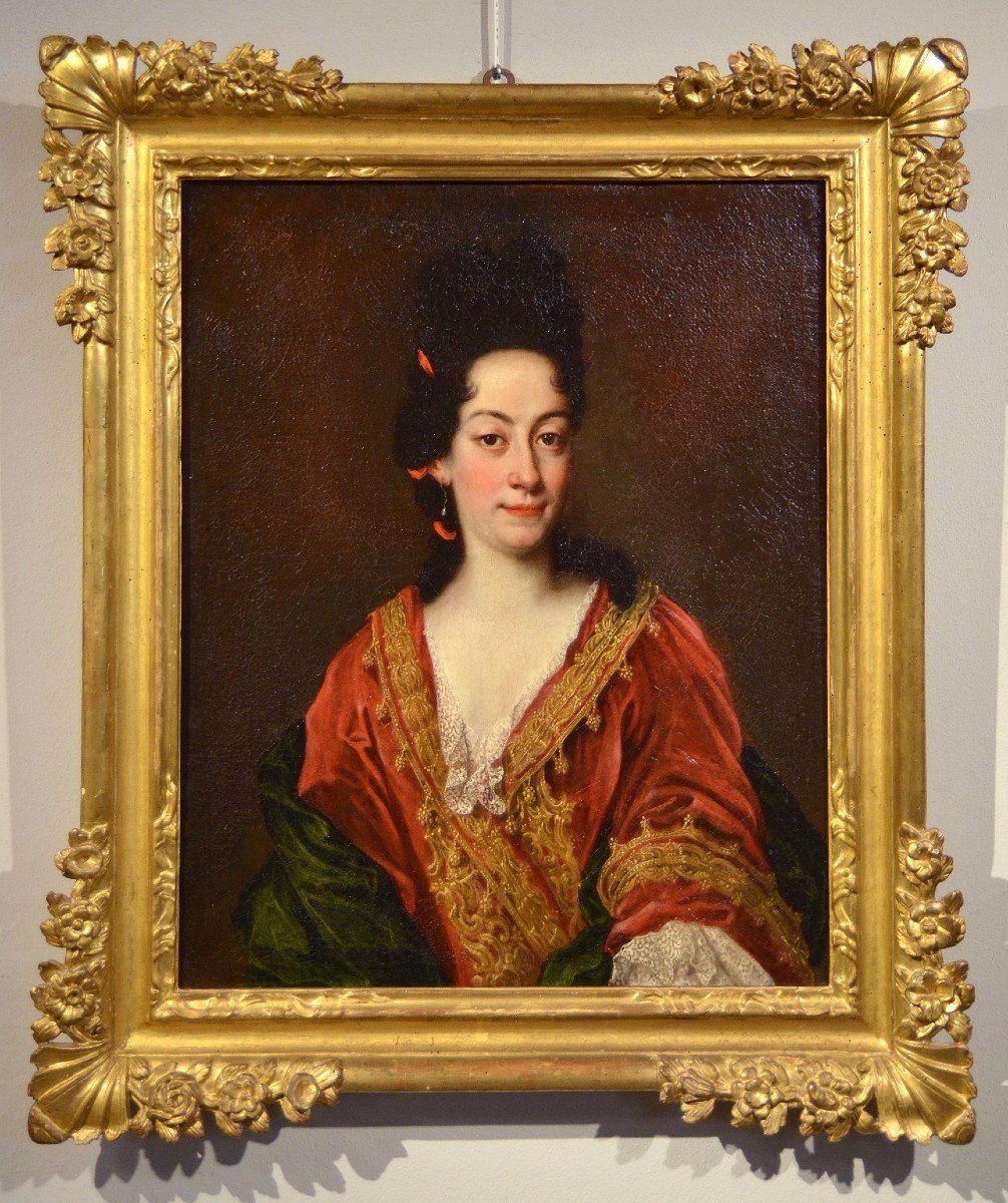 Ritratto di nobile gentildonna, Giovanni Maria delle Piane (Genova 1670 - 1745)