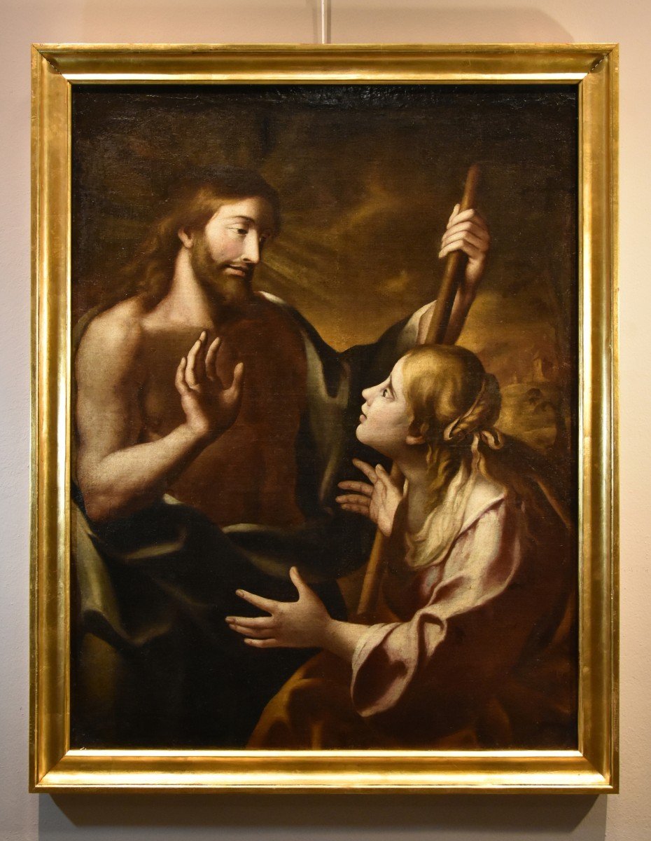 Noli me tangere, Pittore bolognese fine Seicento-photo-3